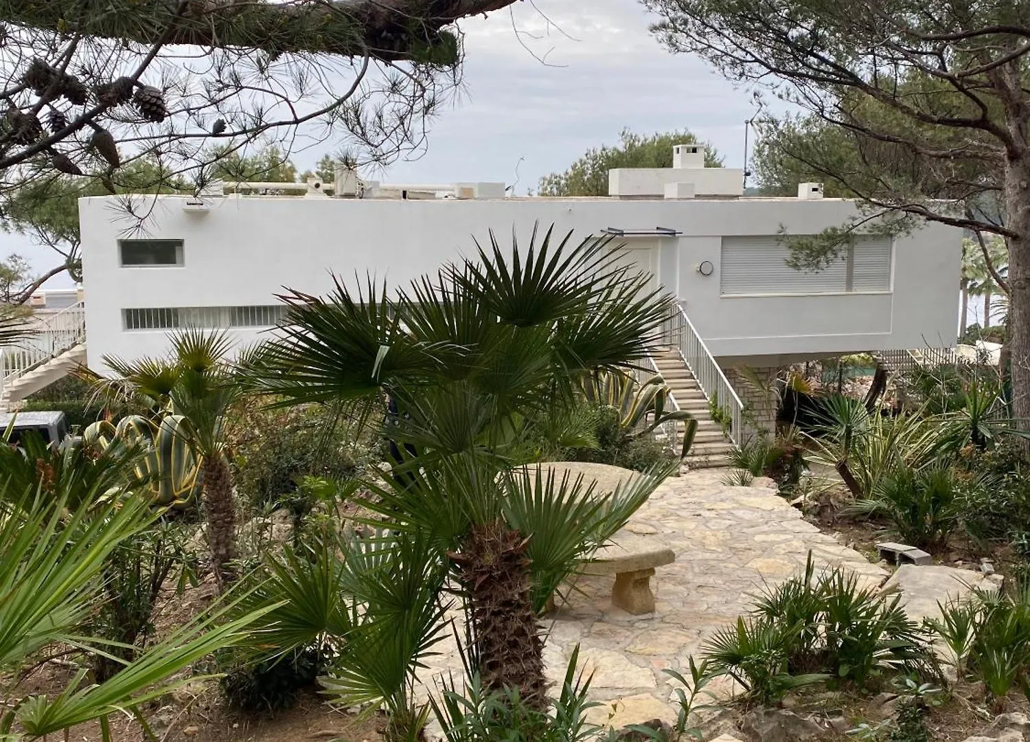 Villa Cap D'Antibes Plage De La Garoupe Pied Dans L'Eau Piscine Apartment Antibes